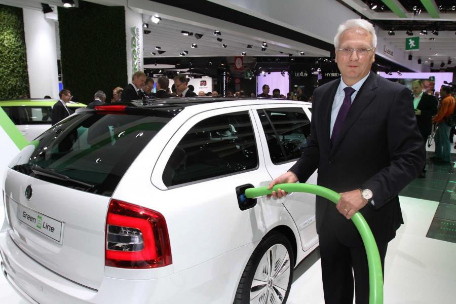  Skoda Octavia Green E-Line Concept 2010 года  (фото 2 из 46)